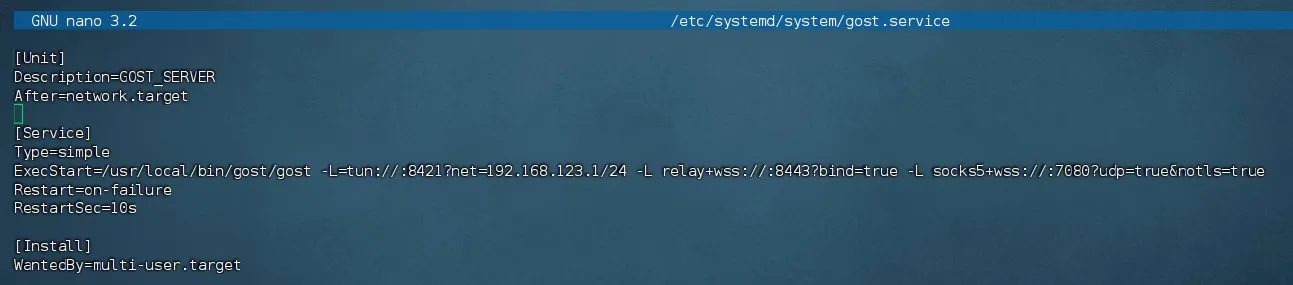Linux-reg-service-info